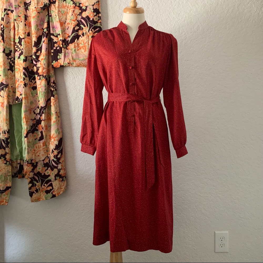 Vintage Speckled Dress